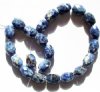 16 inch strand of 18x13mm Sodalite Faceted Oval Beads